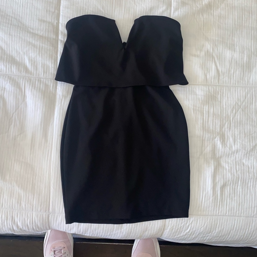 Bebe strapless dress
